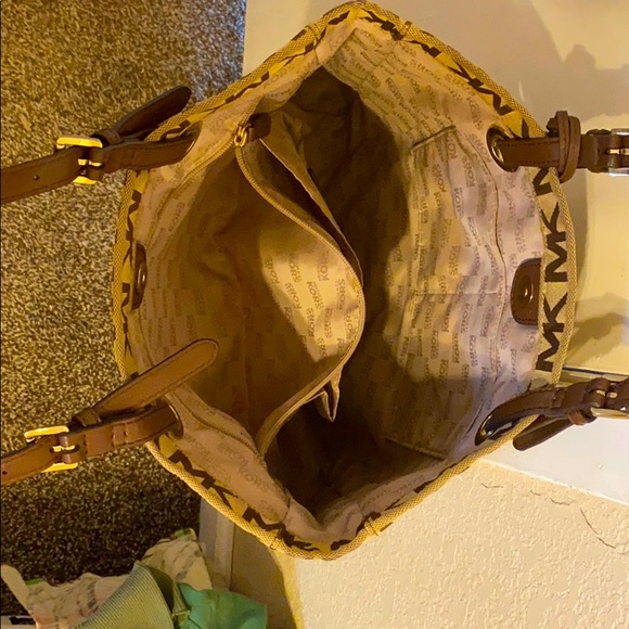 Michael Kors Jet Set Canvas tote MK monogram - Picture 4 of 6